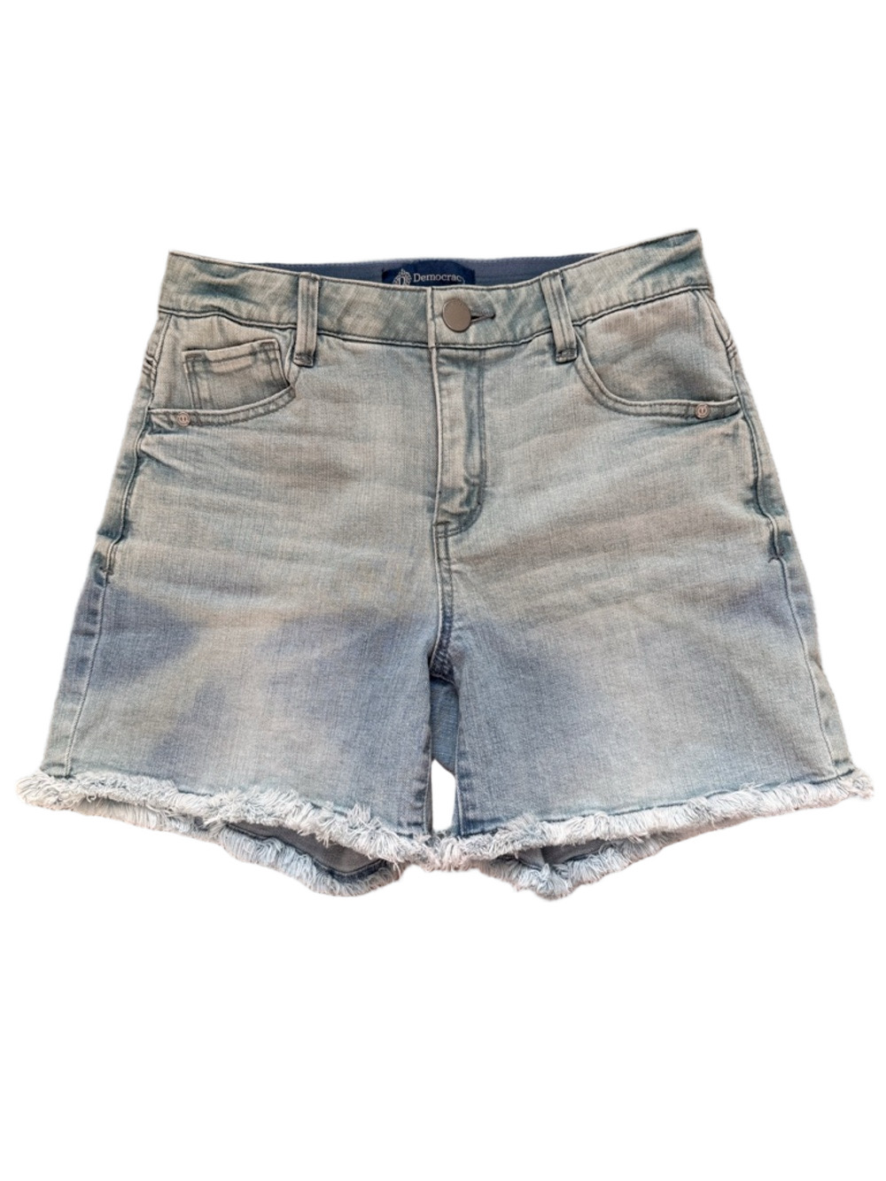 Democracy “Ab”solution Jean denim shorts sz 2